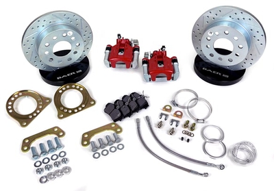 Baer Brakes 10.5" Classic Series Rear Brake Kit Fits 55-70 Chevy Full Size Passenger Car w/OE 10/12 Bolt (BIH/BOA) Rear End