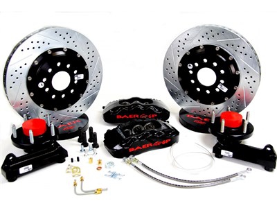 Baer Brakes 14" Pro+ Front Brake Kit - Black Fits 1965-73 Ford Mustang Street or Track Billet Spindles