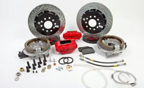 Baer Brakes 13" SS4+ Rear Brake Kit, Red, SDZ