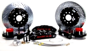 Baer Brakes 14" Extreme+ Front Brake Kit - Black Fits 1937-48 Ford Straight Axle Spindles (5x4.5" & 5x4.75"BC)