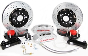 Baer Brakes 14" Pro+ Front Brake Kit - Silver Fits 1960-64 Lincoln Continental w/OE Drum Brake Spindles