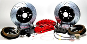 Baer Brakes 14" Extreme+ Rear Brake Kit, Red, SDZ