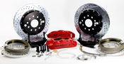 Baer Brakes 14" Pro+ Rear Brake Kit - Red Fits Detroit Speed (DSE) C6/DSE Rear Floater