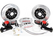 Baer Brakes 14" Pro+ Front Brake Kit - Silver Fits 1965-79 Ford F100 2WD Trucks w/QA1 Front Suspension*