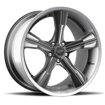 Carroll Shelby Wheels CS11 - 20 x 9.5 in. - 40mm Offset - Chrome Powder