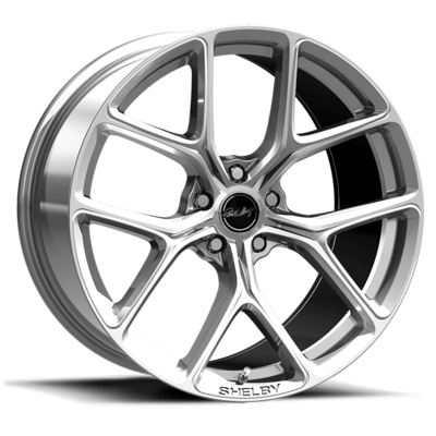 Carroll Shelby Wheels CS3 - 20 x 9.5 in. - 40mm Offset - Chrome Powder