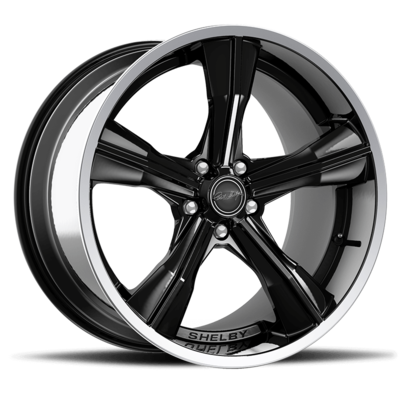 Carroll Shelby Wheels CS11 - 20 x 11 in. - 50mm Offset - Gloss Black - REAR