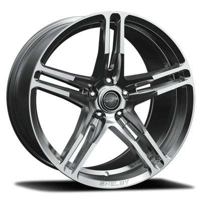 Carroll Shelby Wheels CS14 - 20 x 9.5 - 40mm Offset - Chrome Powder