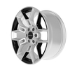 Carroll Shelby Wheels CS45 - 20 x 9 in. - 12mm Offset - Chrome Powder w/ Black