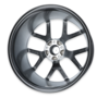 Carroll Shelby Wheels CS3 - 20 x 9.5 in. - 40mm Offset - Chrome Powder