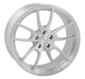 Carroll Shelby Wheels CS21 - 19 x 11 - 60mm Offset - Brushed Clear - Rear