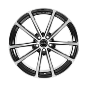 Carroll Shelby Wheels CS10 - 20 x 9.5 in. - 37mm Offset - Black Machined