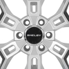 Carroll Shelby Wheels CS45 - 20 x 9 in. - 12mm Offset - Chrome Powder w/ Black