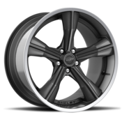 Carroll Shelby Wheels CS11 - 20 x 9.5 in. - 40mm Offset - Gunmetal