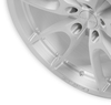 Carroll Shelby Wheels CS21 - 19 x 11 - 60mm Offset - Brushed Clear - Rear