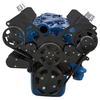 Small Block Ford 289, 302 & 351W All Inclusive Wraptor Serpentine System - Stealth Black