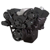 Big Block Chevy All Inclusive Wraptor Serpentine System - Stealth Black