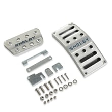 SHELBY A/T PEDAL COVERS,BILLET