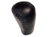 1983-98 LEATHER SHIFT KNOB BLK