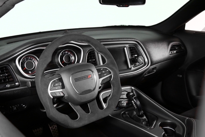 STEERING WHEEL - ALCANTARA FOR 2015-2022 Dodge Challenger and Dodge Charger