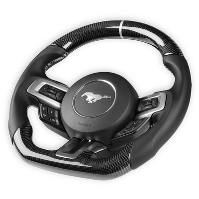 STEERING WHEEL - CARBON FIBER 2015-2017 Ford Mustang