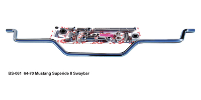 1962-1967 NOVA SUPERIDE® II NARROWED PLAIN SWAY BAR