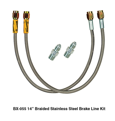 WILWOOD CALIPER STAINLESS STEEL BRAKE LINE KIT