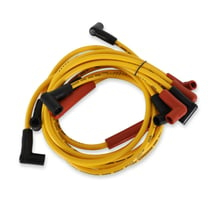 Spark Plug Wire Set- Super Stock Graphite Core 8mm-Chevy/GMC/Olds 4.3L V6-Yellow