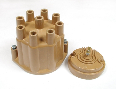 ACCEL Distributor Cap & Rotor Kit - Female Socket Style - Tan