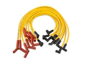 Spark Plug Wire Set- 8mm-Custom with Graphite Core-HEI Stock Style Boots- Yellow