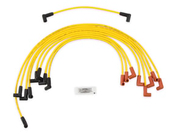 Spark Plug Wire Set - 8mm - Yellow with HEI Stock Style Boots