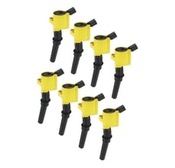 Ignition Coil - SuperCoil- 1998-2008 Ford 4.6L/5.4L/6.8L 2-valve- Yellow- 8-Pack