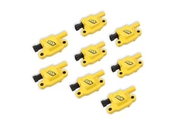 ACCEL Ignition Coils - SuperCoil GM LS2/LS3/LS7 engines, yellow, 8-pack