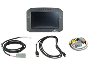 AEM CD-7F Carbon Flat Panel Non-Logging/ Non-GPS Display