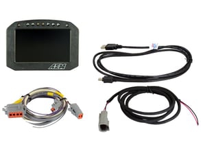 AEM CD-5F Carbon Flat Panel Non-Logging/ Non-GPS Display