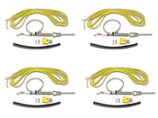 AEM QTY 4 K-Type Closed Tip Thermocouple