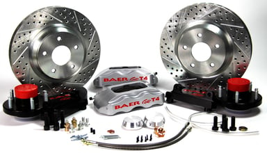 Baer Brakes 13" Track4 Front Brake Kit - Black