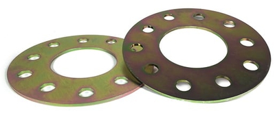 Baer Brakes Zinc-Coated Steel 5-Lug Wheel Spacers - Set of Two