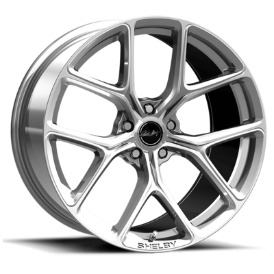 Carroll Shelby Wheels CS3 - 20 x 9.5 in. - 40mm Offset - Chrome Powder