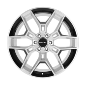 Carroll Shelby Wheels CS45 - 22 x 9.5 in. - 12mm Offset - Chrome Powder w/ Black