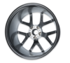 Carroll Shelby Wheels CS3 - 20 x 9.5 in. - 40mm Offset - Chrome Powder