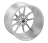 Carroll Shelby Wheels CS21 - 19 x 11 - 60mm Offset - Brushed Clear - Rear