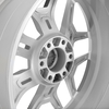 Carroll Shelby Wheels CS45 - 22 x 9.5 in. - 12mm Offset - Chrome Powder w/ Black