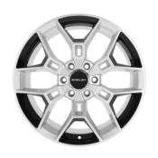 Carroll Shelby Wheels CS45 - 20 x 9 in. - 12mm Offset - Chrome Powder w/ Black