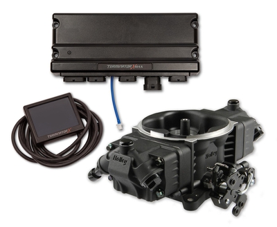 Holley EFI Terminator X Max Stealth 4150 - Black Pre-2009 GM 4L60E/4L80E Transmission Control - 650 HP