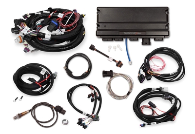 Holley EFI Terminator X Max - Gen III 4.8/5.3/6.0 GM Truck Engines 24x Crank - 1x Cam - Multec 2 Injectors - Drive-By-Wire Throttle Body and Transmission Control - USB/CAN Tuning Cable