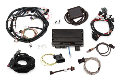 Holley EFI Terminator X Universal MPFI Kit Universal MPFI Main Harness - EV1 Injectors - 3.5 in. Touchscreen