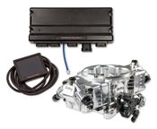 Holley EFI Terminator X Max Stealth 4150 - Shiny Pre-2009 GM 4L60E/4L80E Transmission Control - 650 HP