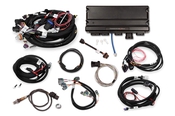 Holley EFI Terminator X Max - LS1/LS6 24x Crank - 1x Cam - EV6 Injectors - Drive-By-Wire Throttle Body and Transmission Control - USB/CAN Tuning Cable