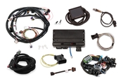 Holley EFI Terminator X - Ford MPFI Kit Universal MPFI Main Harness - Ford Spaced EV1 Injectors - 3.5 in. Touchscreen